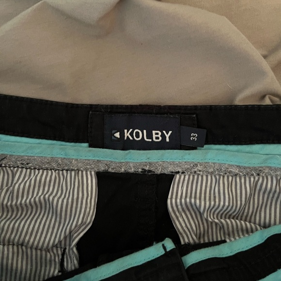 Men’s black shorts Kolby size 33 - Picture 3 of 3